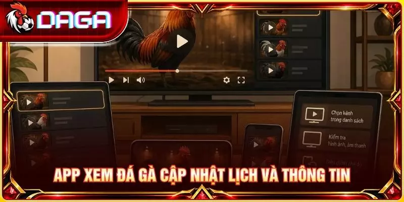 App Xem Đá Gà Là Gì? Những Điều Người Dùng Cần Biết App xem đá gà cập nhật lịch và thông tin