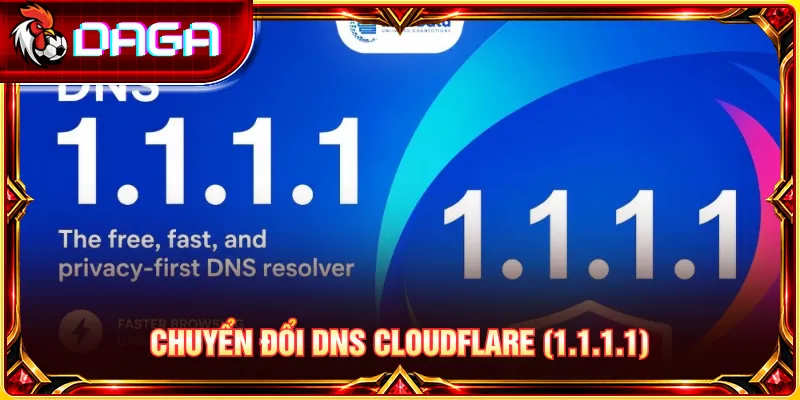 Hướng dẫn chuyển DNS Cloudflare và Google DNS trên điện thoại di động.