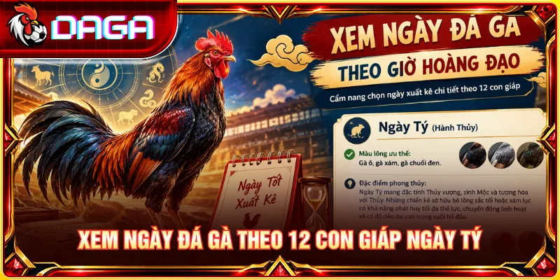 Xem Ngày Đá Gà Theo 12 Con Giáp Chuẩn Phong Thủy Cho Sư Kê Ngày Tý mang ý nghĩa riêng trong lịch xem ngày đá gà theo 12 con giáp.