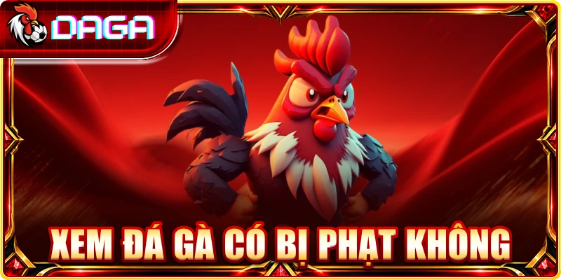 Xem Đá Gà Có Bị Phạt Không? Quy Định Pháp Luật Cần Biết xem đá gà có bị phạt không